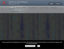Tablet Screenshot of biathlontravel.de
